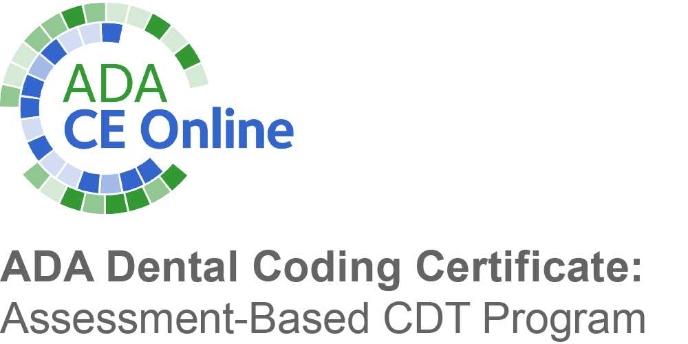 ADA Dental Coding Certificate